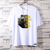 Basketball Sports T Shirt Basketball Sports Lakers Memorial Kobe Short Sleeve T-Shirt Male Students All-Match Loose