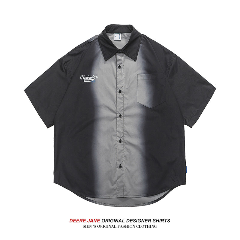 Men's Shirt Short-Sleeved Shirt Men's Summer Casual