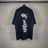 Mens T-shirts Summer Paris Art Crack Print Short Sleeve T-Shirt