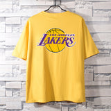 Basketball Sports T Shirt Nba Commemorative Kobe No. 24 Sweatshirt Student Short Sleeve T-Shirt Men'S Loose