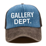 GALLERY DEPT Hat Washed Baseball Cap Printed Cap Outdoor Sun Cap GALLERY DEPT