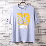 Basketball Sports T Shirt Cotton Short-Sleeved T-Shirt Male Student Loose Casual Sweatshirt