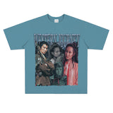 Film Star T Shirt Movie Westward Journey Stephen Chow Trendy Pure Cotton Short Sleeve Loose T-shirt