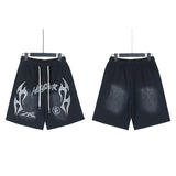 Men Short Vintage Old, Loose Summer Casual Sports Shorts