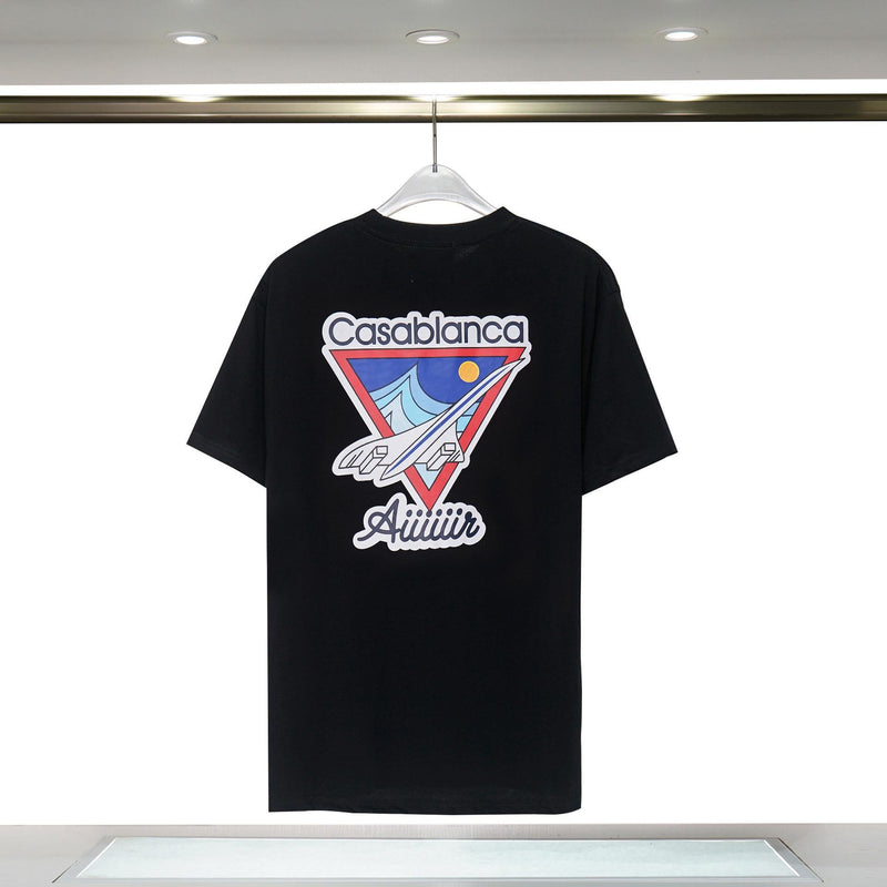 Casablanca T Shirts Fashion Casual Crew Neck Tee