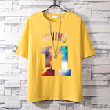 Basketball Sports T Shirt Cotton Short-Sleeved T-Shirt Men'S Sports Half Sleeve Nba Basketball Clothes Loose