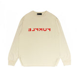 Purple Brand Long Sleeve T-Shirt Fashion Loose Long Sleeve Top