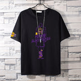 Basketball Sports T Shirt Nba Basketball Clothes James Kobe Cotton Short-Sleeved T-Shirt Men'S Loose