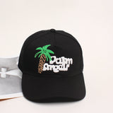 Plam Angle Hat Fashion Baseball Cap Bear Parrot Embroidery