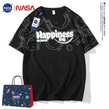 Nasa T-Shirt Summer Short-Sleeved T-Shirt Men'S And Women'S Loose T-Shirt Top