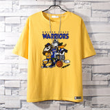 Basketball Sports T Shirt Summer Warrior Curry 3 Basketball Sports Breathable Short Sleeve T-Shirt Male Student