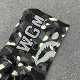 Bape Hoodie Zip-Up Cardigan Iridescent Glow Hoodie