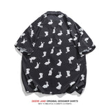Men's Shirt Short-Sleeved Shirt Men's Summer Loose Casual