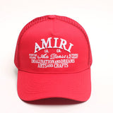 Amiri Hat AMIRI Fashion Baseball Cap, Embroidered Cap, Casual Versatile