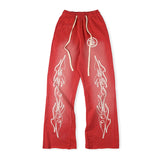 Mens trendy Hoodie & Pants Wash Water Make Old Hoodies Sweater Trousers