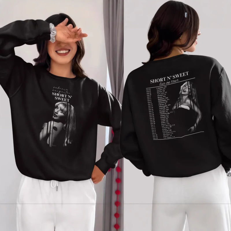 Sabrina Carpenter Short N Sweet Tour Sweatshirt