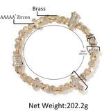 Chains Cross Full Diamond Zircon Necklace St. Valentine's Spectrum