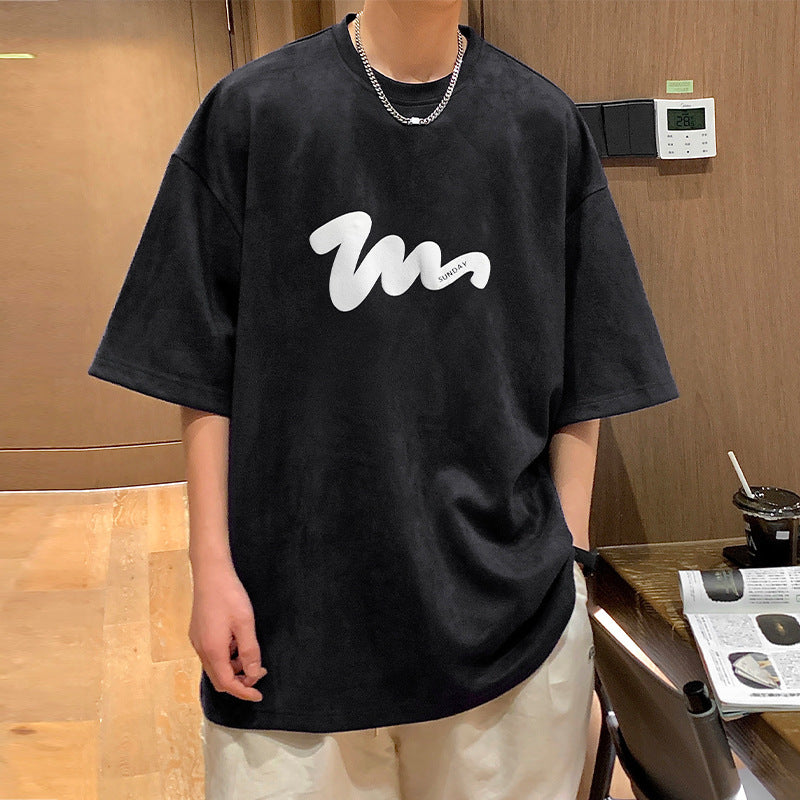 Nasa T Shirt Loose Short Sleeve T-Shirt Men'S Summer Half Sleeve Top