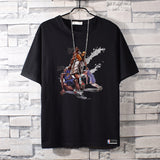 Basketball Sports T Shirt Summer Loose Short Sleeves T-Shirt Male Student Basketball Sports Lakers James