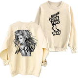 Lady Gaga Born This Way Sweatshirt Round Neck