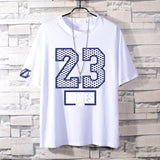 Basketball Sports T Shirt Nba Basketball Short Sleeve T-Shirt Men'S Loose Student Casual James 23