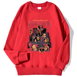Fashion Womens Pullover I Freaking Love Horror Hoodies