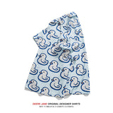 Men Shirts Short Sleeve Shirt Baby Boy and Girl Summer Loose Leisure All-Matching