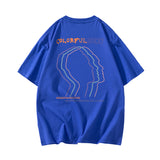 Nasa T Shirt Men'S T-Shirt Summer Loose Sports Top Short Sleeve T-Shirt