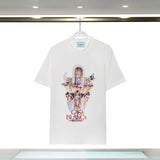 Casablanca T Shirts Fashion Casual Crew Neck Tee