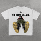 T-shirt print short sleeve