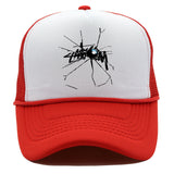 Stussy Hat Mesh Cap Couple Sun Hat Summer Print Baseball Cap Casual Sun Protection Cap