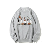 Halloween Sweatshirt Retro Dog Ghost