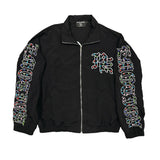 Mixed Emotion T-Shirt Embroidered Jacket Hip Hop Jacket
