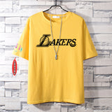 Basketball Sports T Shirt James No. 23 Kobe Short-Sleeved T-Shirt Men'S Loose