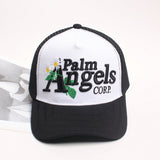 Plam Angle Hat Fashion Baseball Cap Bear Parrot Embroidered Cap