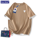 Nasa T Shirt Short Sleeve T-Shirt Summer American Couple Wear Half Sleeve