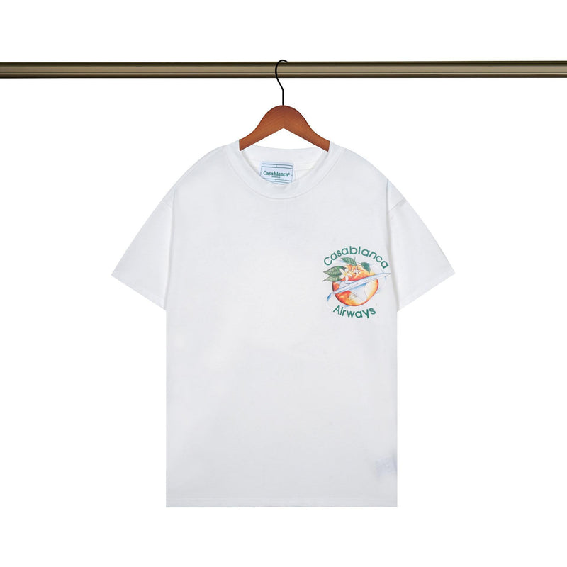 Casablanca T Shirts Fashion Casual Crew Neck Tee