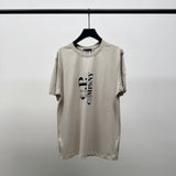 Cp Company T Shirts Summer Crew Neck Loose Short Sleeves