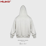 MIJKO Men Jacket Double-Sided Hooded Jacket