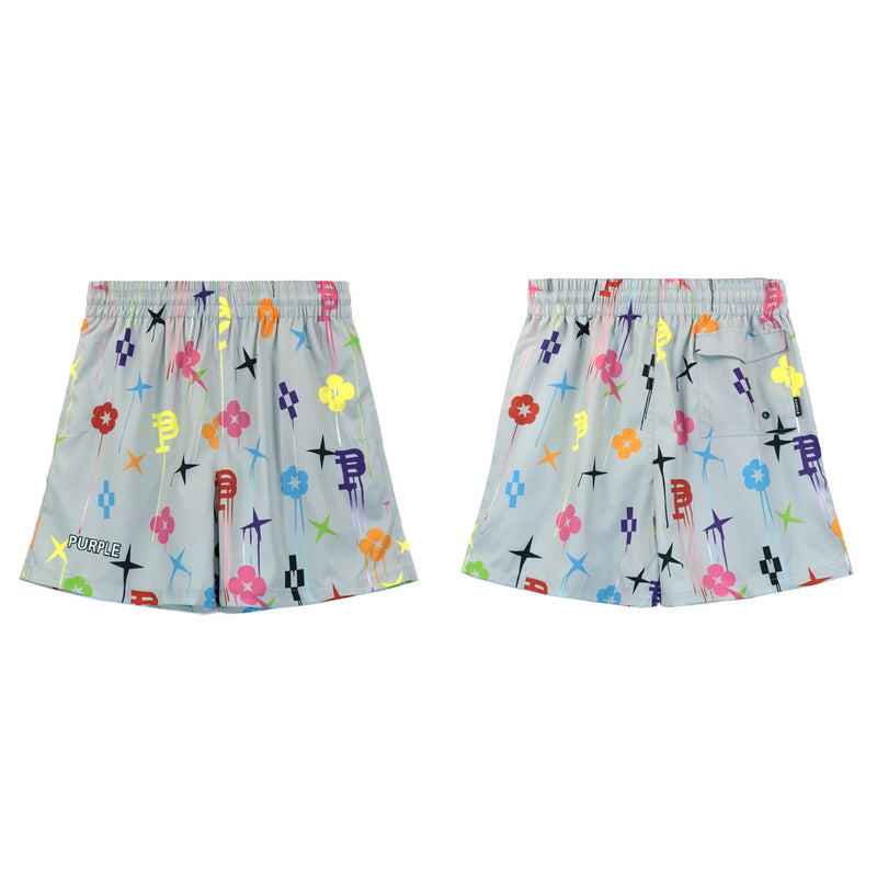 Purple Brand Shorts Printed Casual Shorts