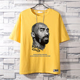 Basketball Sports T Shirt Basketball Sports Trendy Printed Short-Sleeved T-Shirt Men'S Loose