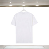 Casablanca T Shirts Summer Simple Print Loose Short Sleeves