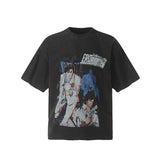 ERD T Shirts Loose Short Sleeve Vintage