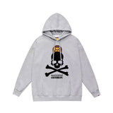 Bathing Ape Hoodie Autumn/Winter Letter Print Loose Hoodie Pullover Ape Sweater