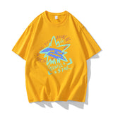 Nasa T Shirt Short Sleeve T-Shirt Men'S Summer Couple Wear Men'S And Women'S Half Sleeve