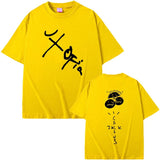 Cactus Jack Graphic Print Tshirt Male Summer Setwear Men