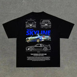 Casual Cotton Classic Fashion Design Car letter pattern