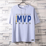 Basketball Sports T Shirt Curry Champion Pure Cotton Loose Short Sleeve T-Shirt Male Student Handsome Casual
