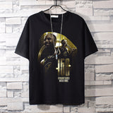 Basketball Sports T Shirt Casual Hundred Short-Sleeved T-Shirt Boys Handsome Warrior Curry Basketball Sports Top