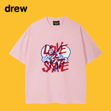 Drew T Shirts Cotton Short Sleeve Short Sleeve T-shirt Loose